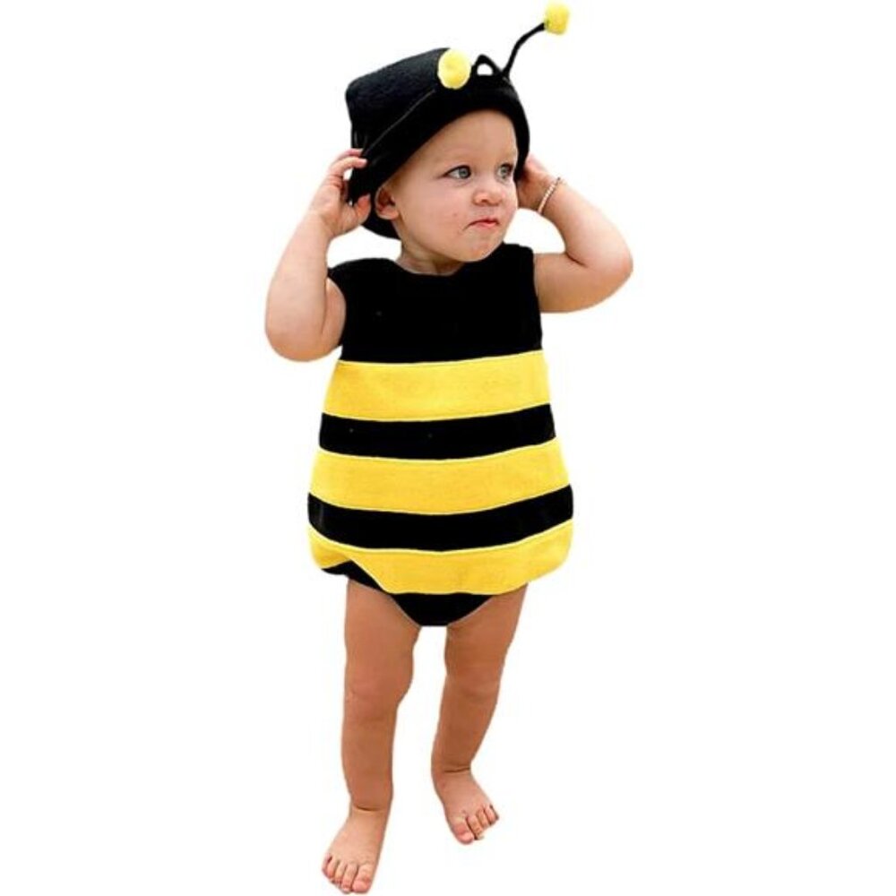 6-12Mth‎ Infant Baby Outfits Girl Boy Cartoon Romper Hoodies Baby Halloween